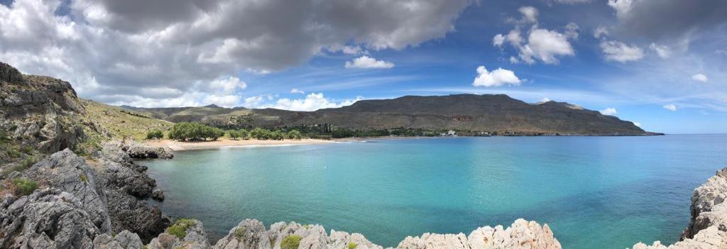 Villa Sea View Mesa Mpanta Káto Zákros Kültér fotó